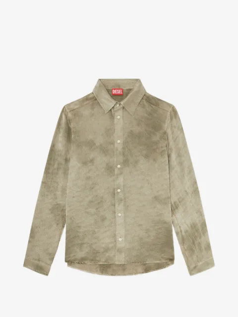 Diesel crinkle tie-dye shirt