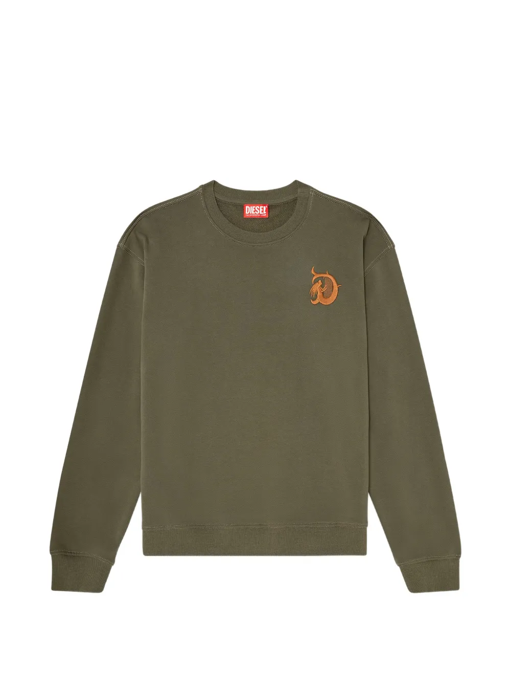 Diesel S-Norm-Aa4 sweatshirt - Verde