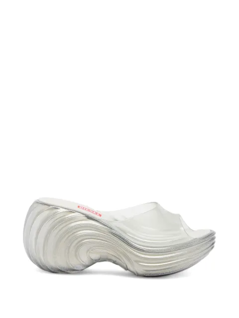 Diesel x Melissa Quantum platform sandals