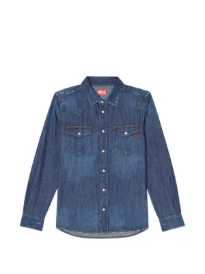Diesel D-Simply-S15 デニムシャツ | ブルー | FARFETCH JP