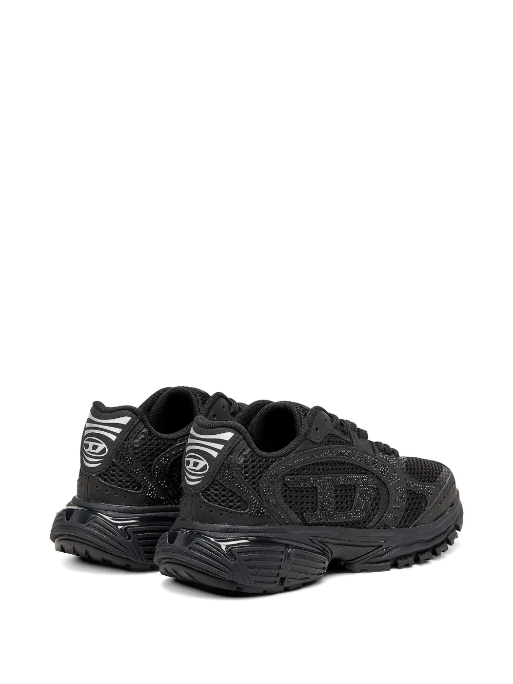 Diesel S-Pro-V-Dense sneakers verfraaid met stras Zwart