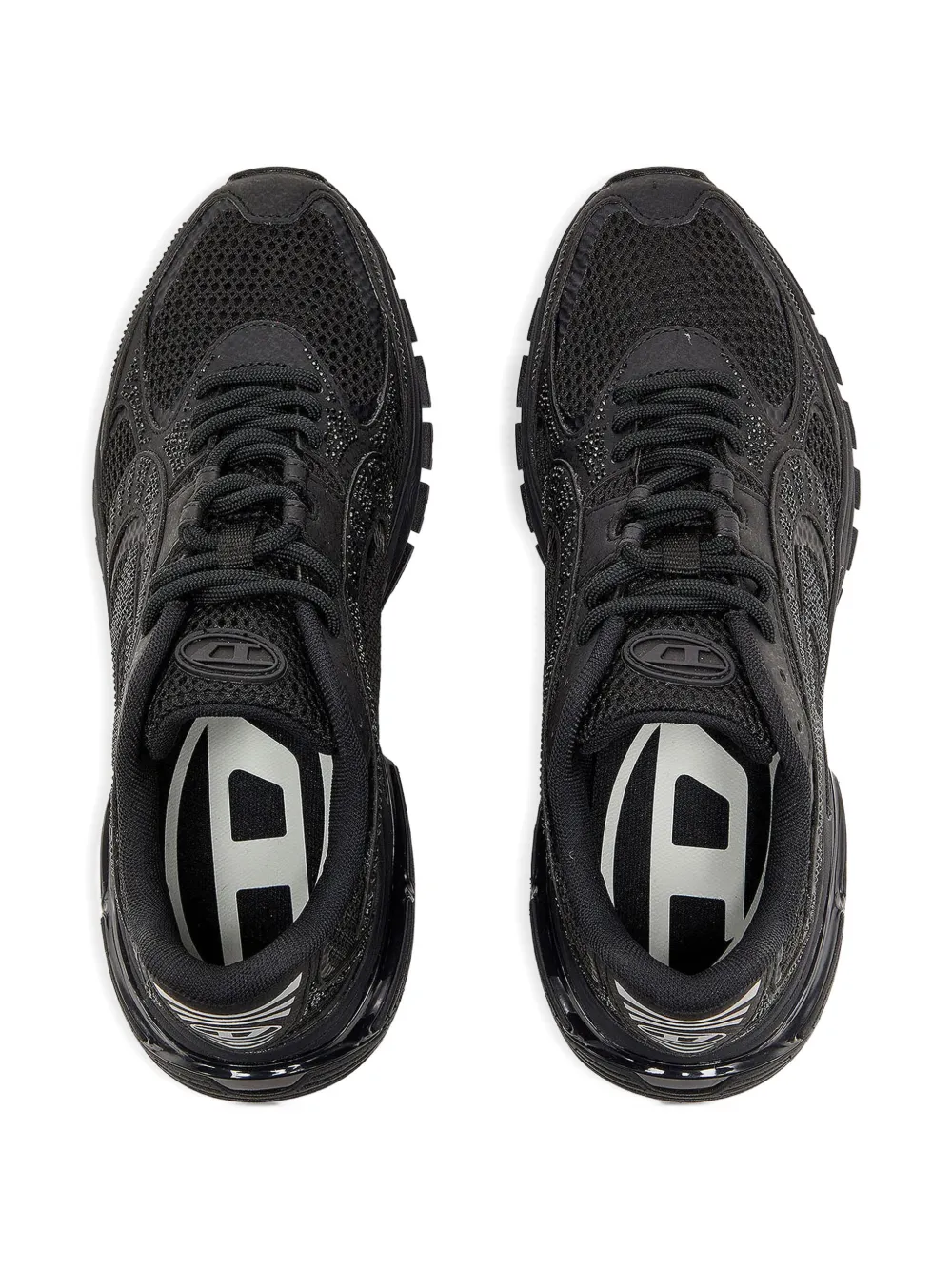 Diesel S-Pro-V-Dense sneakers verfraaid met stras Zwart