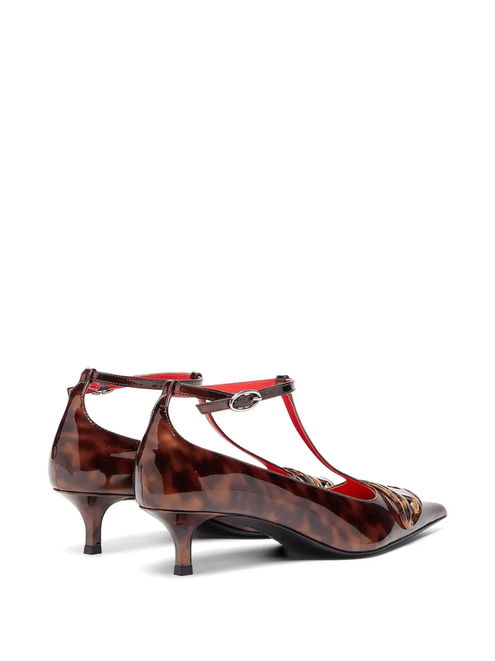 Diesel D-Venus Kittie pumps met T-bandje Bruin