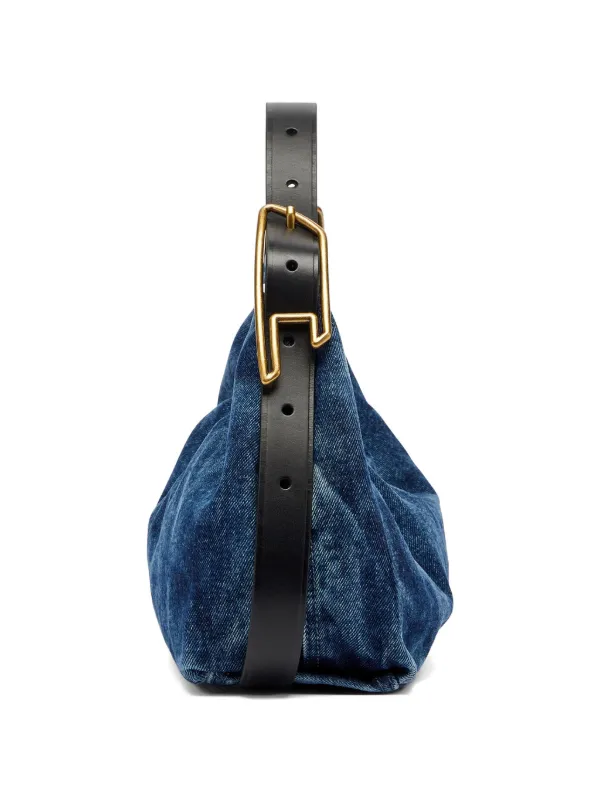 Diesel D-Line デニムショルダーバッグ | ブルー | FARFETCH JP