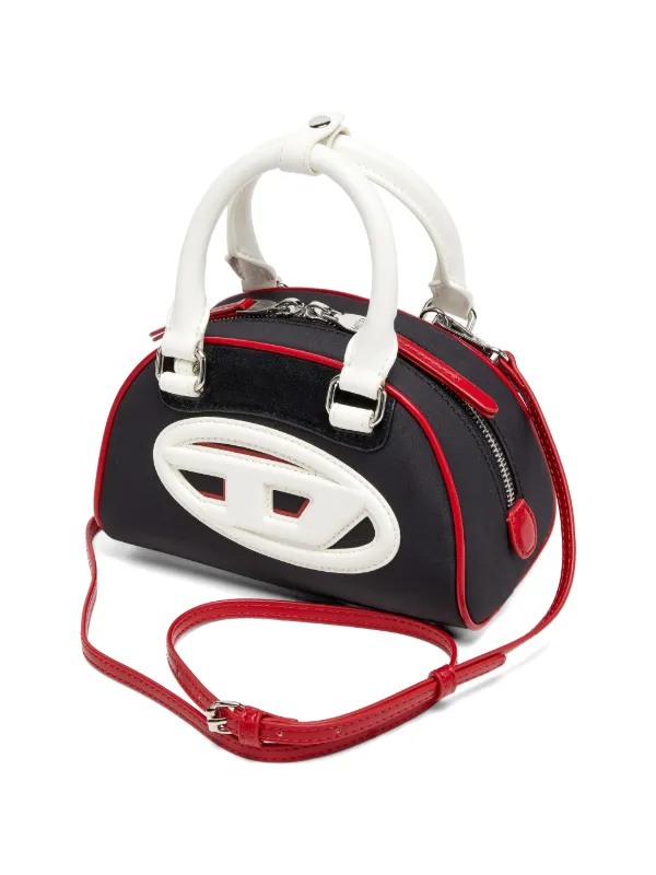 【新品】DIESEL 1DR Dome Crossbody Diesel 1DR Dome colour-block Small Bowling Bag | Black | FARFETCH ZA