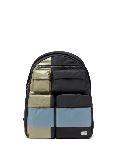 Diesel Multi-PKTS colour-blocked multi-pocket backpack