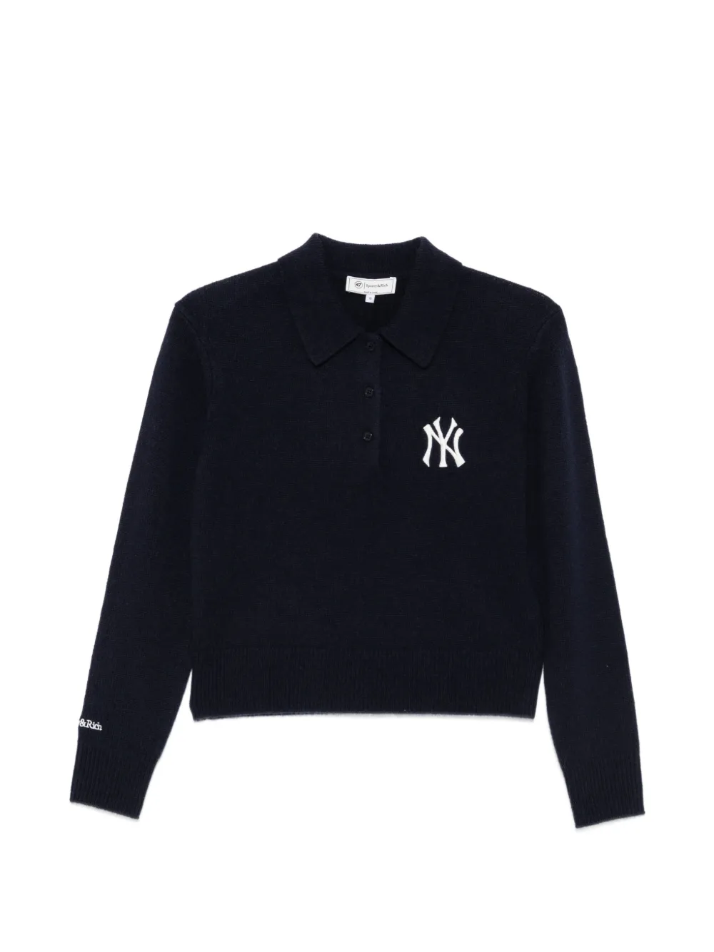 Sporty & Rich Heritage Yankees embroidered sweater - Blu