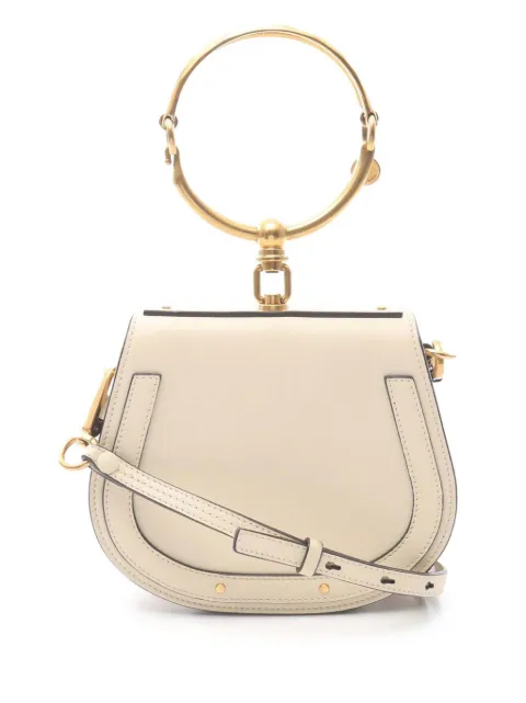Chloé Pre-Owned bolsa satchel Nile pequeña de piel 2010-2026