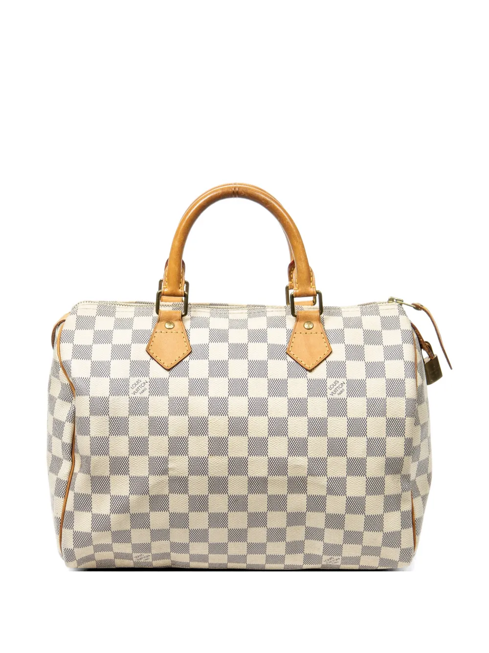 Louis Vuitton Pre-Owned Speedy Damier Azur top-handles handbag - Toni neutri