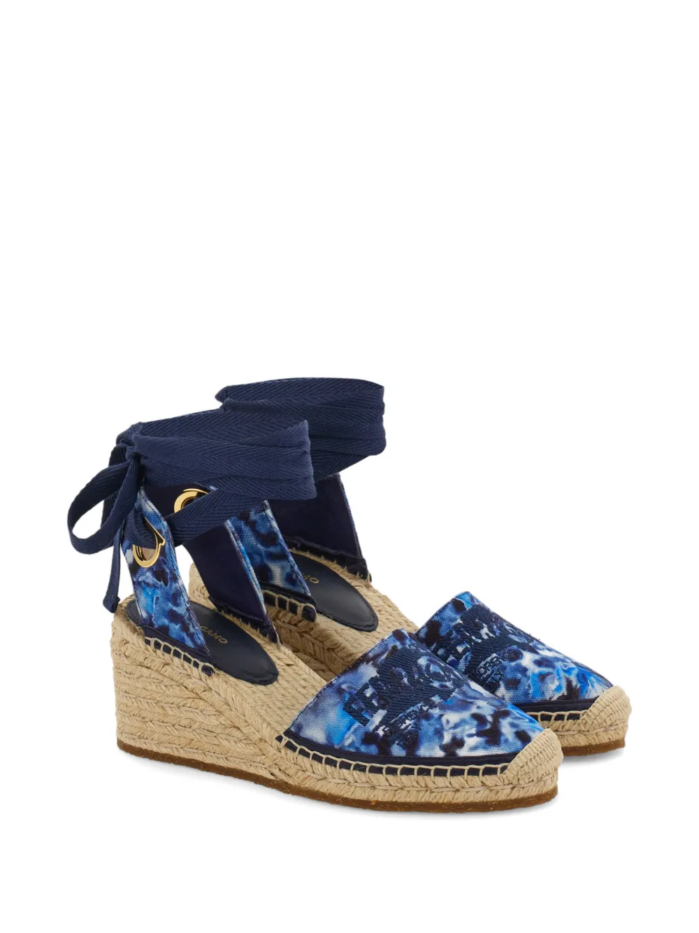 Ferragamo Carantion espadrilles Blauw