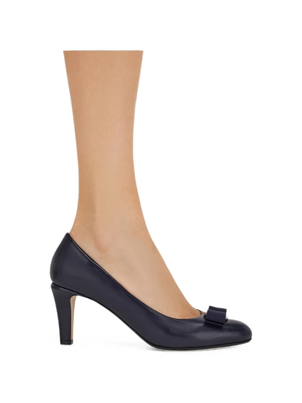 Ferragamo Vara bow pumps Blauw