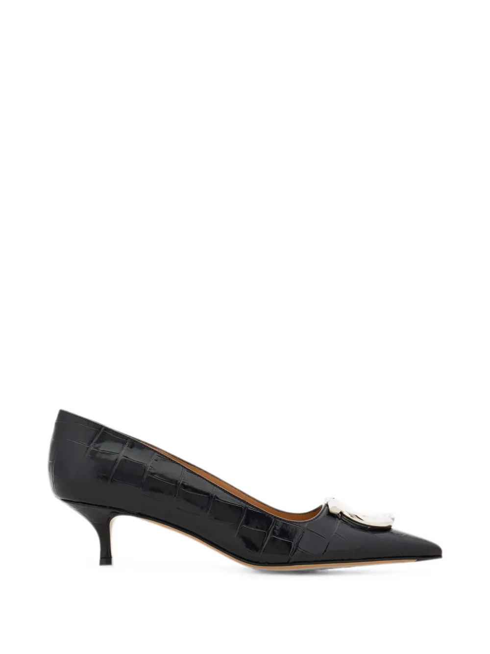 Ferragamo Maxi Gancini pumps Zwart