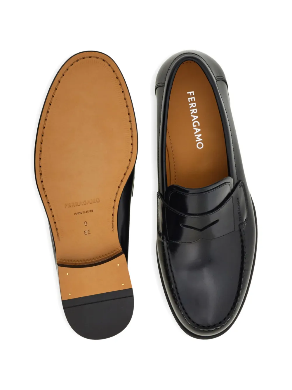 Ferragamo Penny loafers Zwart