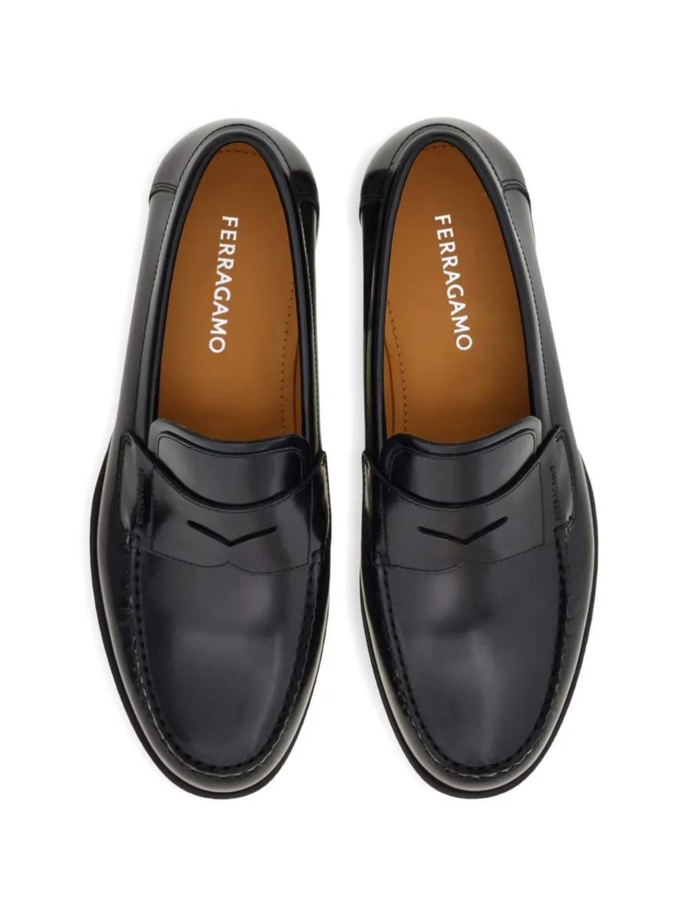 Ferragamo Penny loafers Zwart