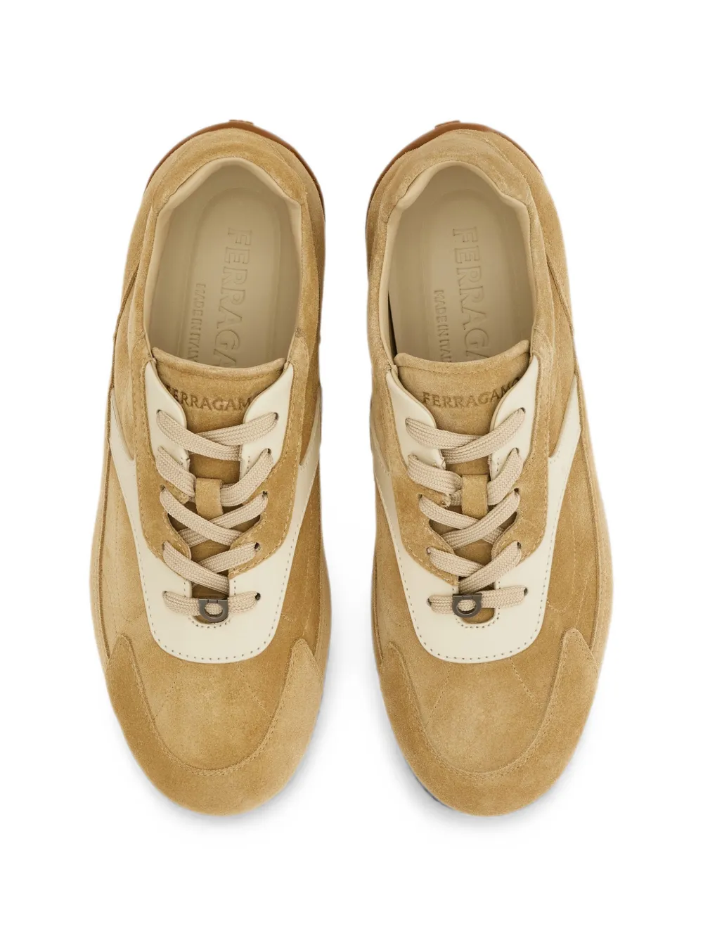 Ferragamo low top sneakers Beige