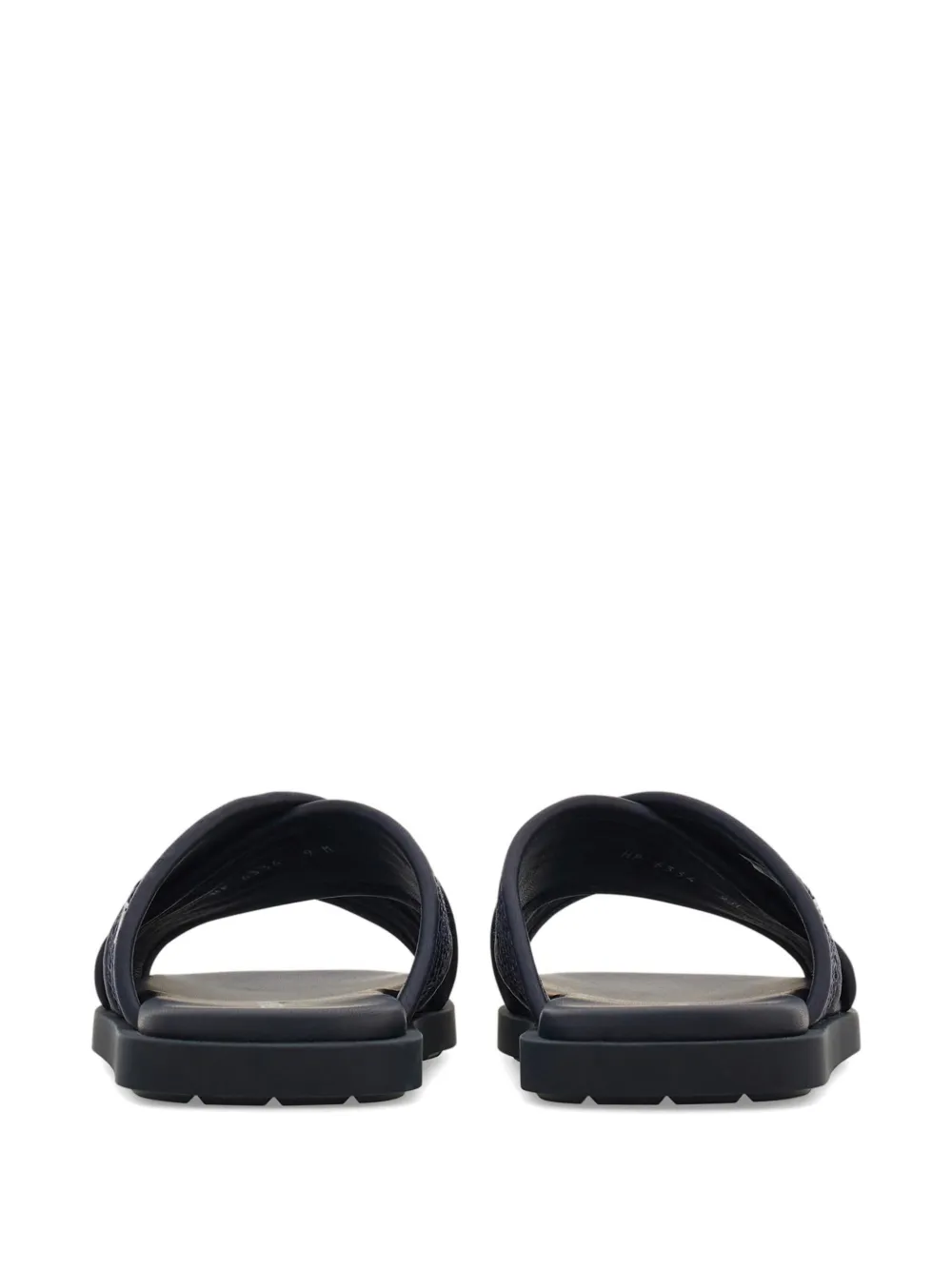 Ferragamo Gancini sandalen Blauw
