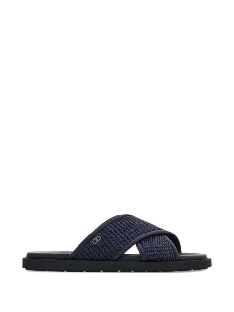 Ferragamo Gancini ornament sandals