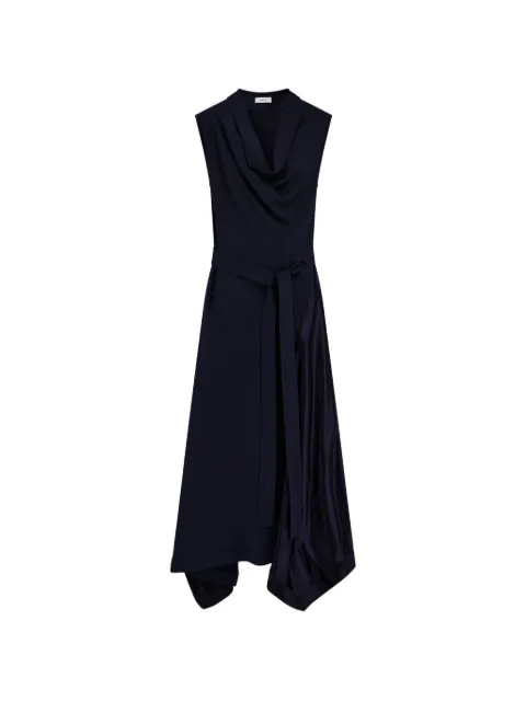 Ferragamo vestido asimétrico