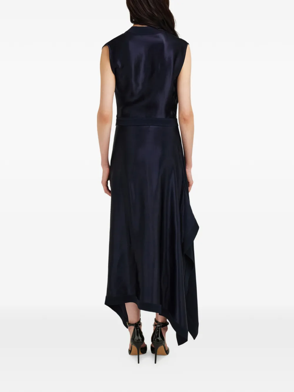 Ferragamo Asymmetrische jurk Blauw