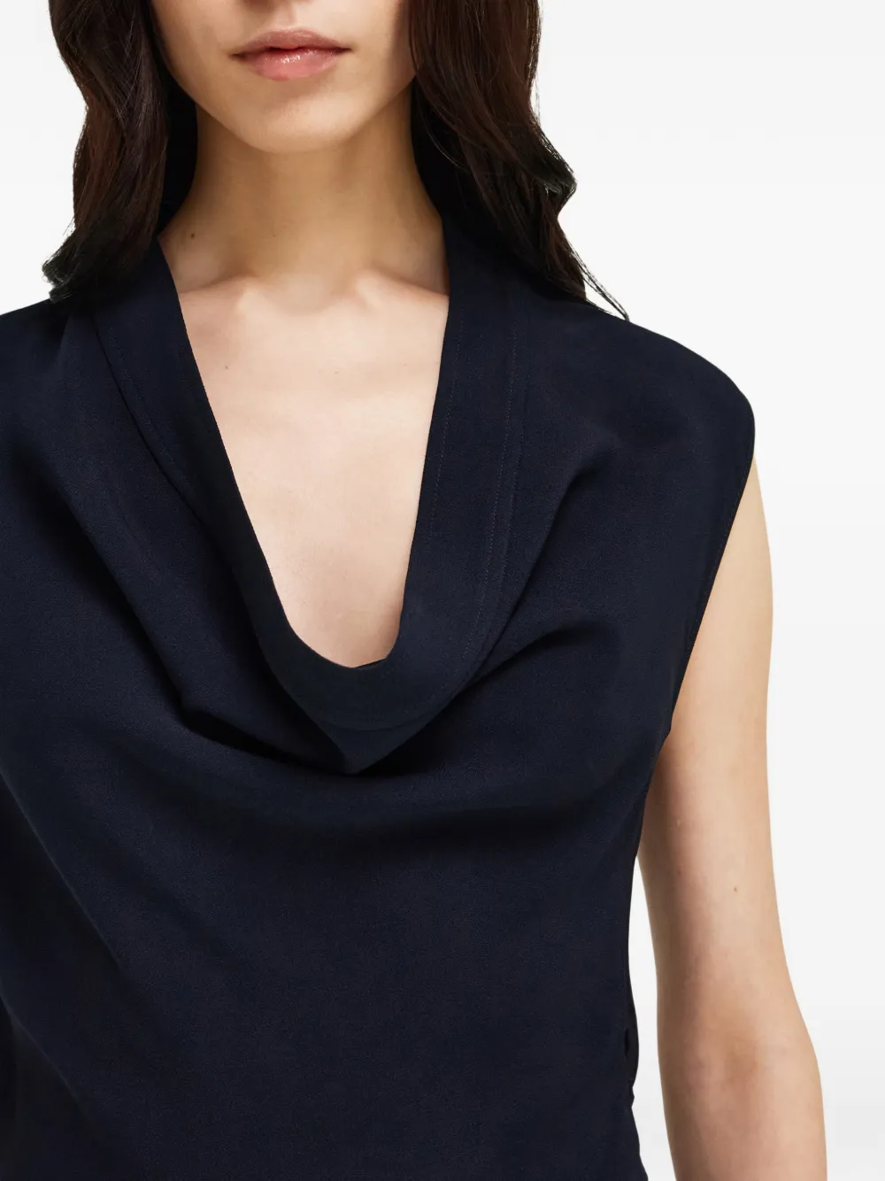 Ferragamo Asymmetrische jurk Blauw