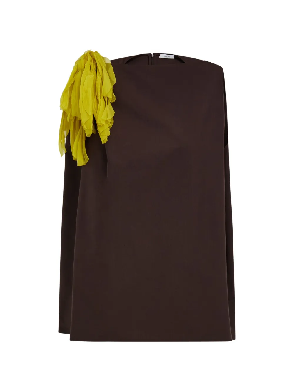 Ferragamo sleeveless top - Brown