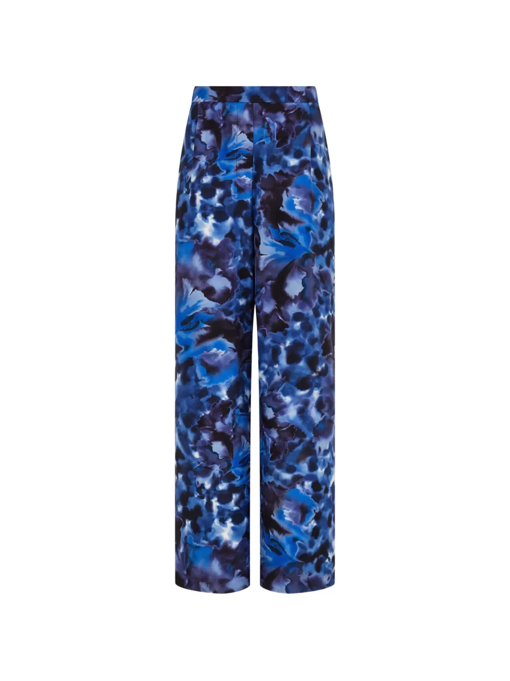 Ferragamo silk trousers - Blu