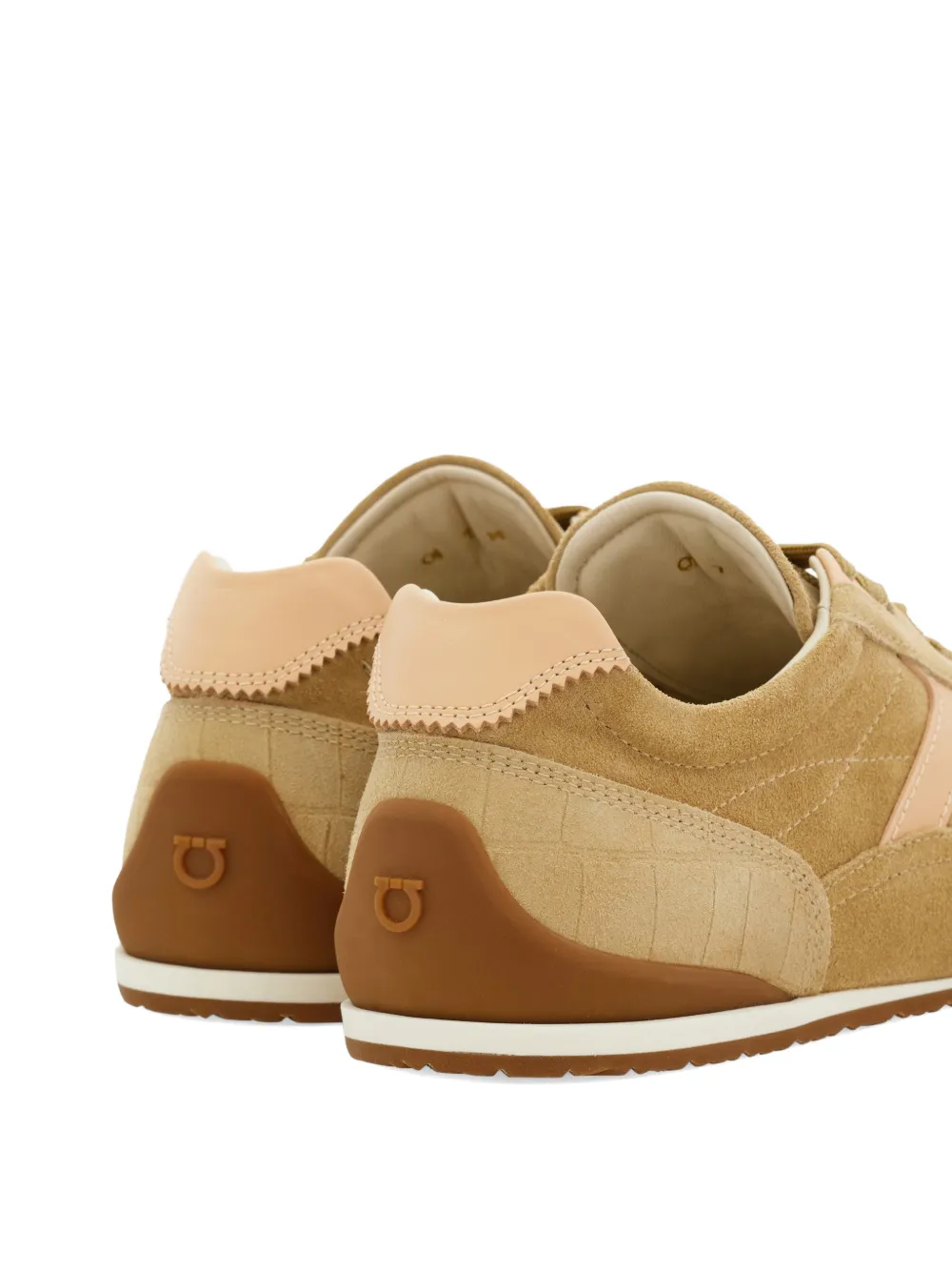 Ferragamo Gancini sneakers Beige