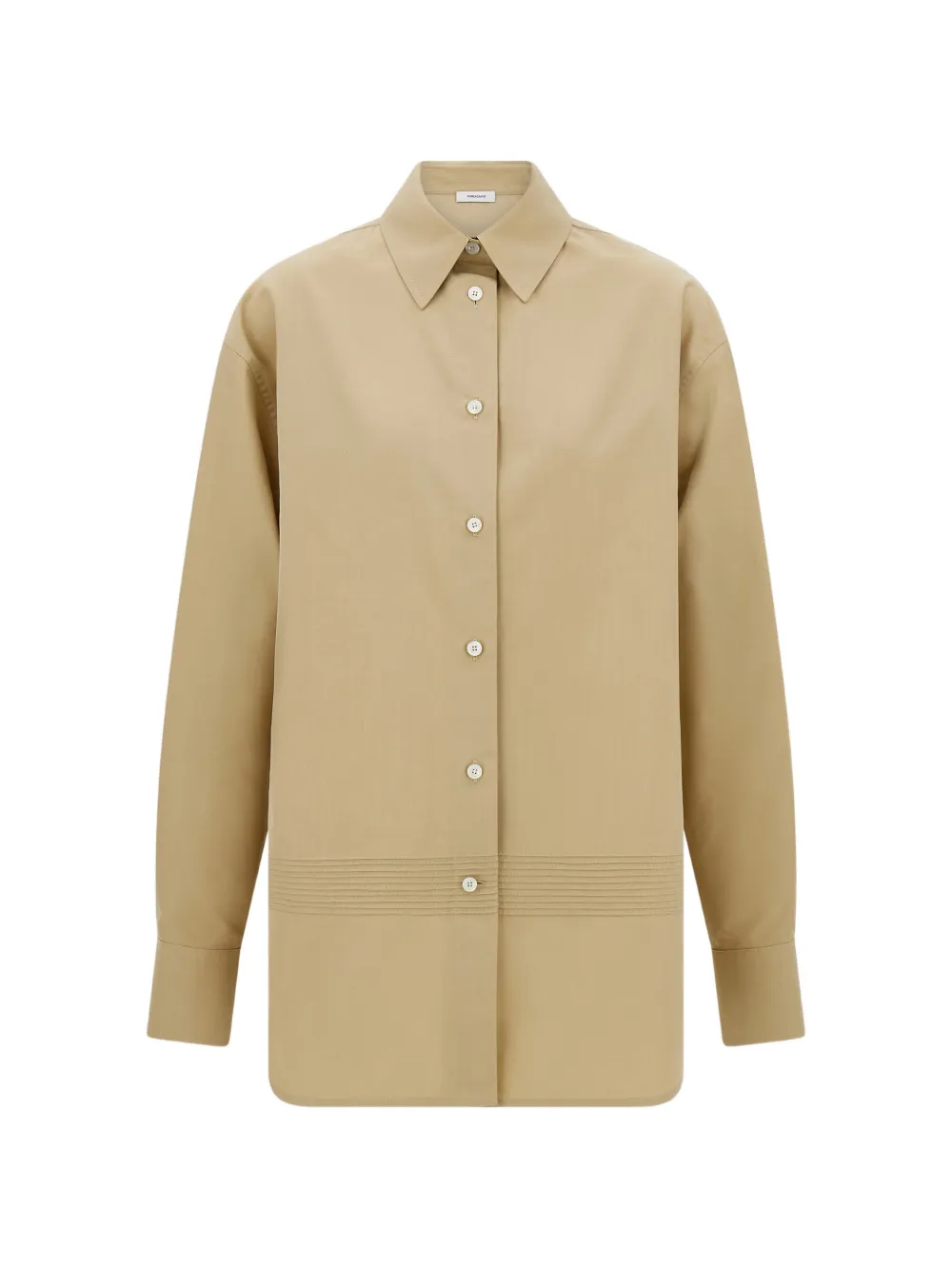 Ferragamo oversize shirt - Neutrals