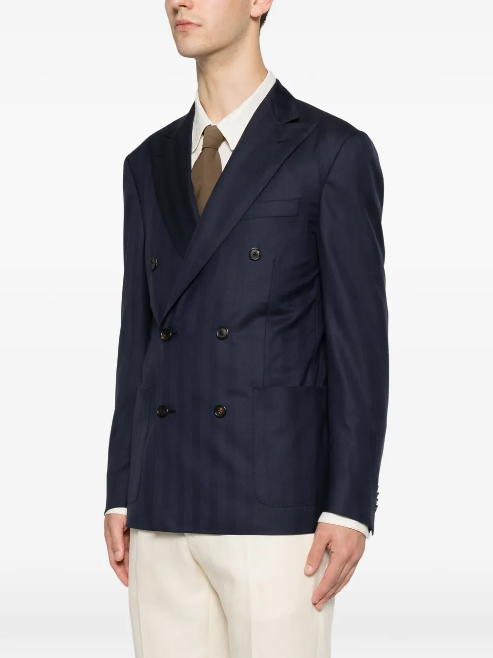 Corneliani double-breasted Jacket | Blue | FARFETCH