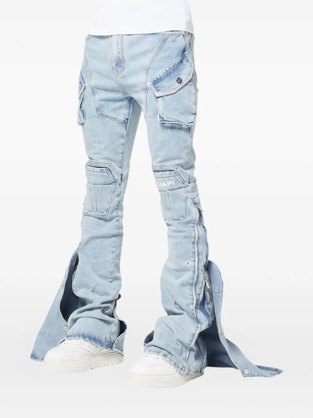 GUAPI Coffin Arc jeans Blauw