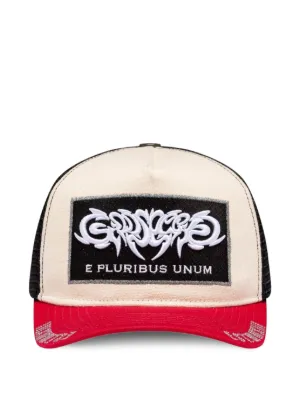 Supreme x GOODENOUGH Crushed Rayon Camp Cap | Black | FARFETCH
