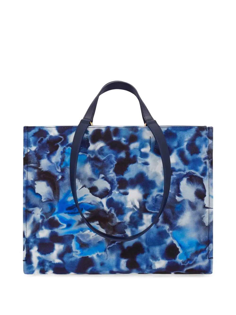 Ferragamo Grote shopper met logo Blauw