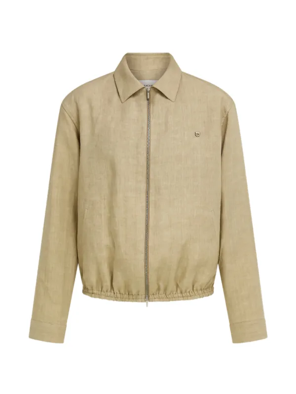 【美品】Salvatore Ferragamo コットンジャケット48ベージュ系 Ferragamo Linen Blouson | Neutrals | FARFETCH