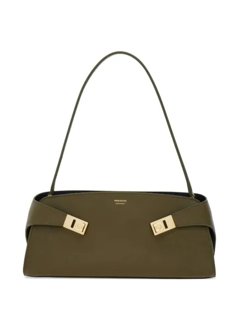 Ferragamo Hug leather tote bag