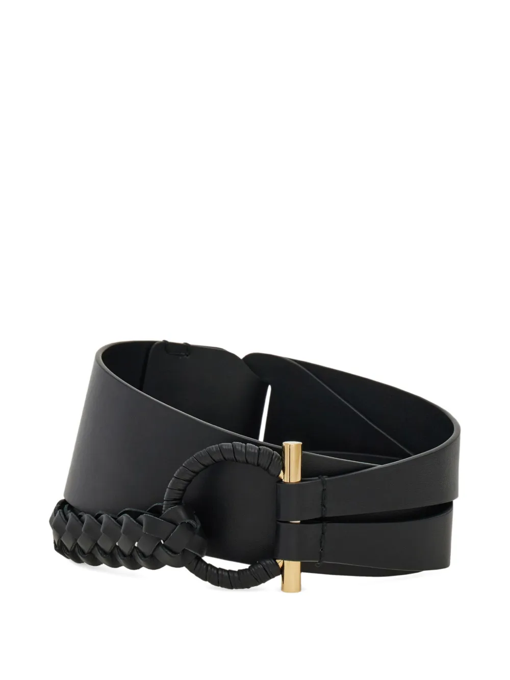 Ferragamo Gancini riem Zwart