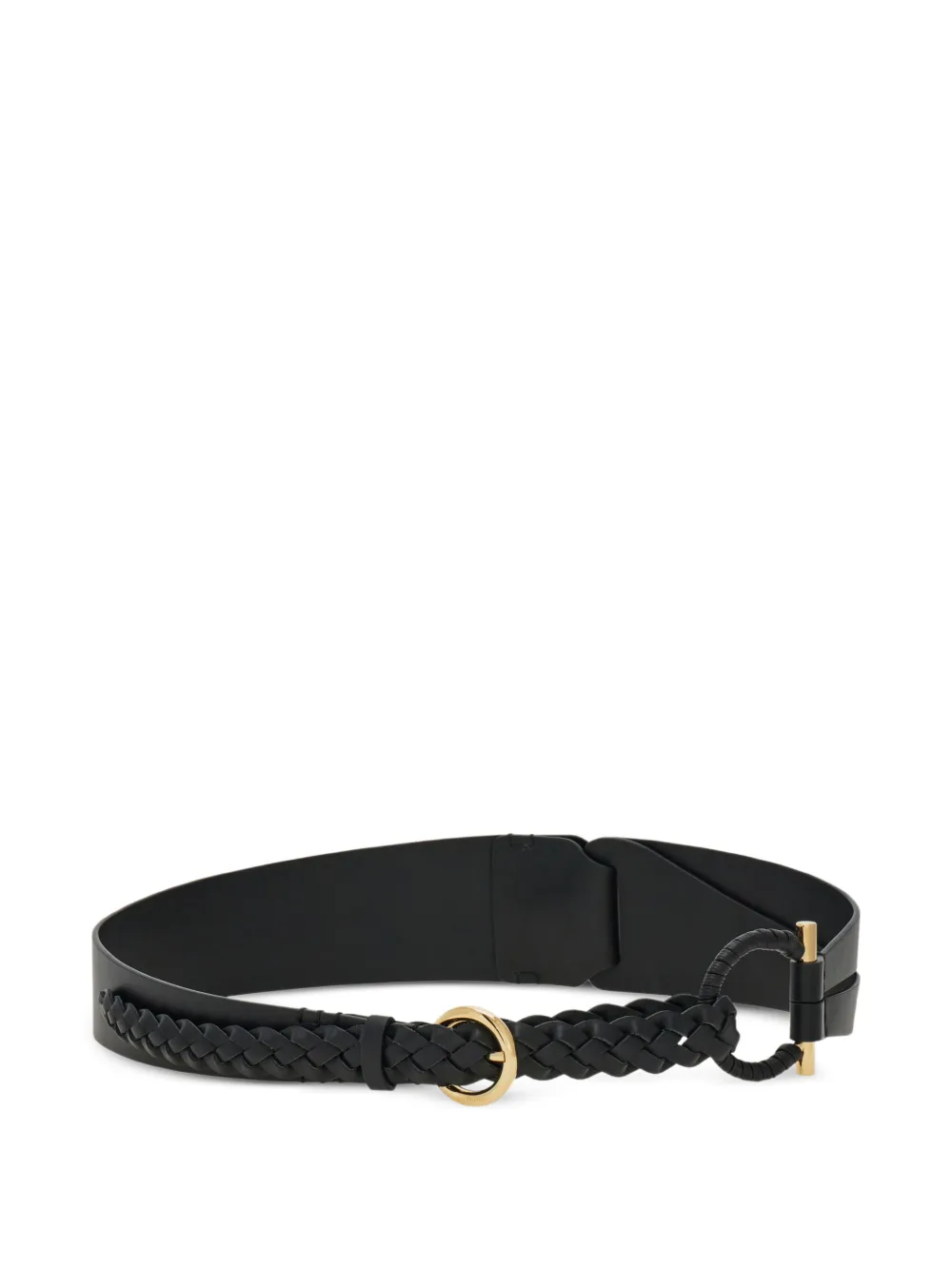 Ferragamo Cintura fissa Gancini - Nero
