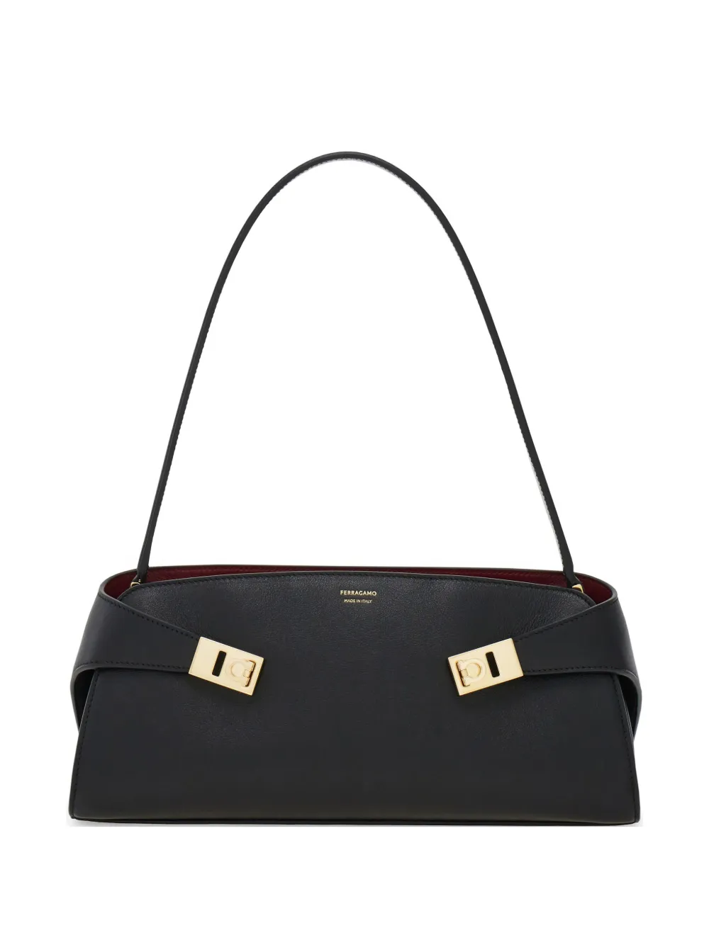 Ferragamo Hug East-West shoulder bag - Schwarz