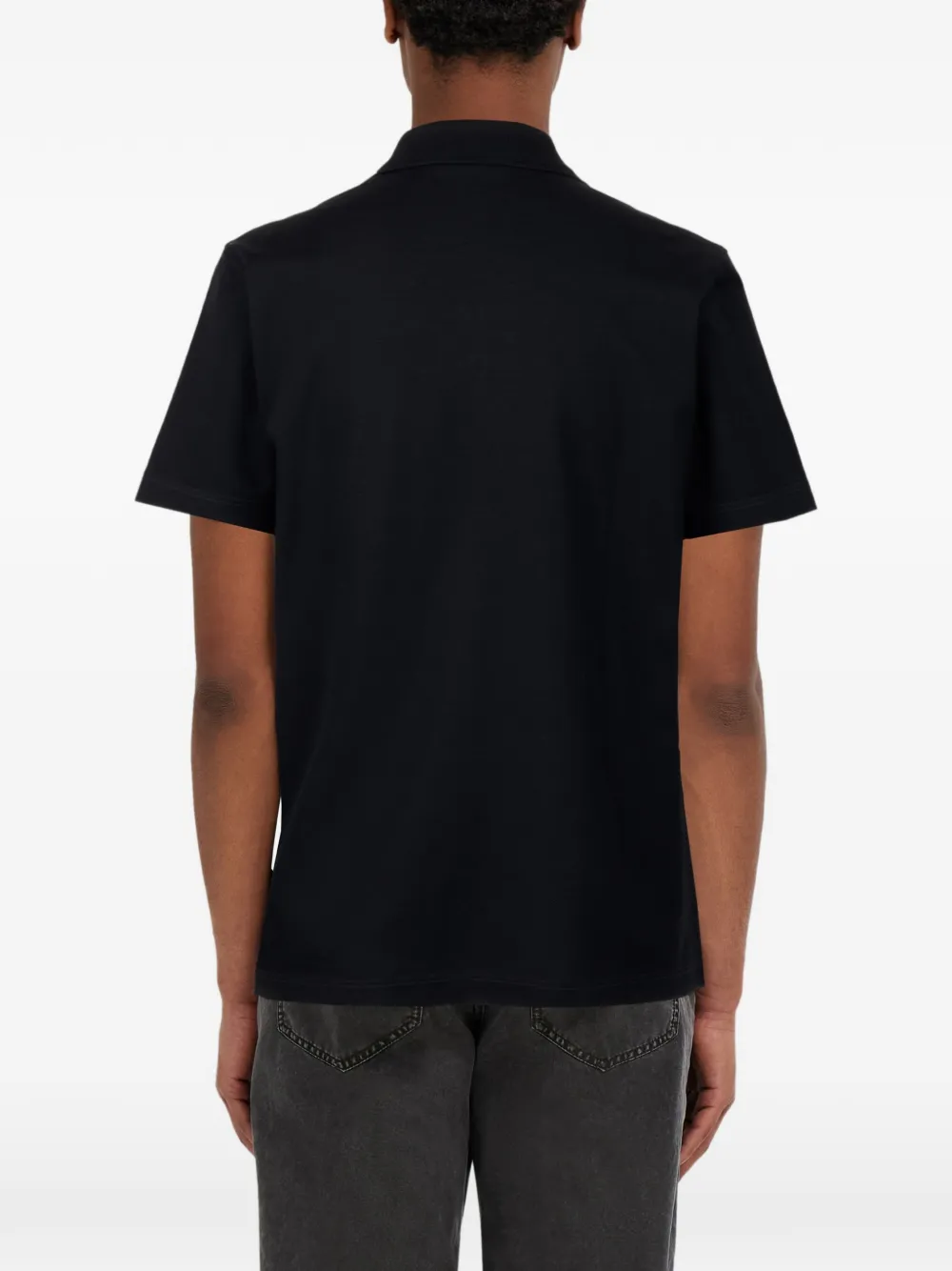 Ferragamo Katoenen poloshirt Zwart