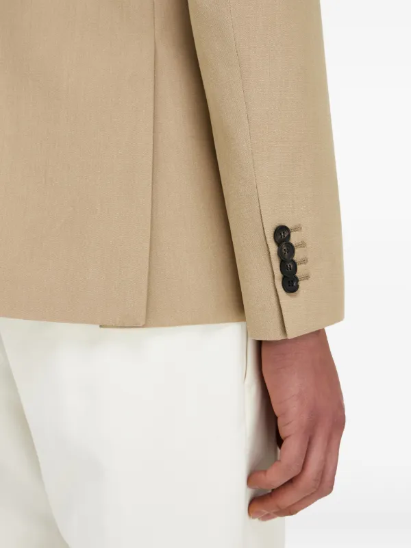 Ferragamo シングルジャケット | ニュートラル | FARFETCH JP