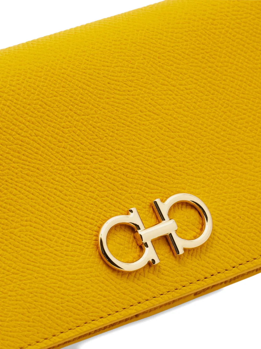 Ferragamo Portemonnee Geel
