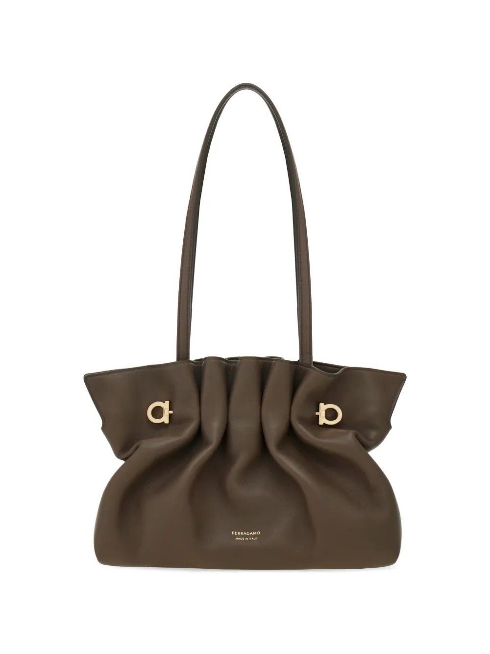 Ferragamo Ferragamo soft-bag (S) - Grigio