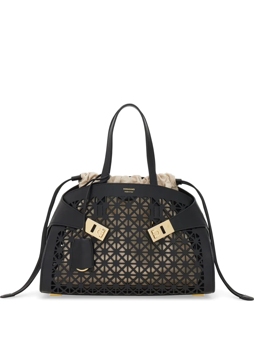 Ferragamo Hug handbag (M) - Nero