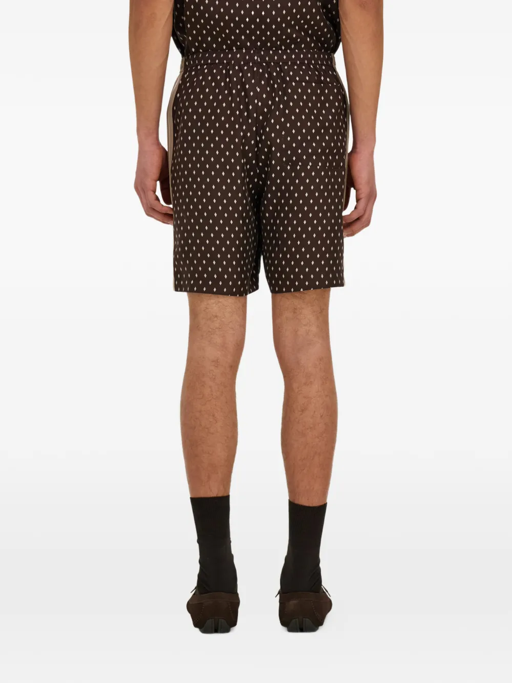 Ferragamo Zijden bermuda shorts Bruin