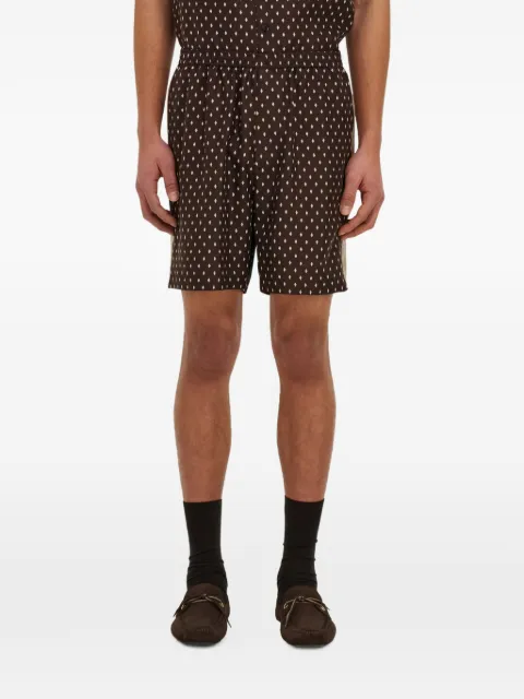 Ferragamo silk bermuda shorts