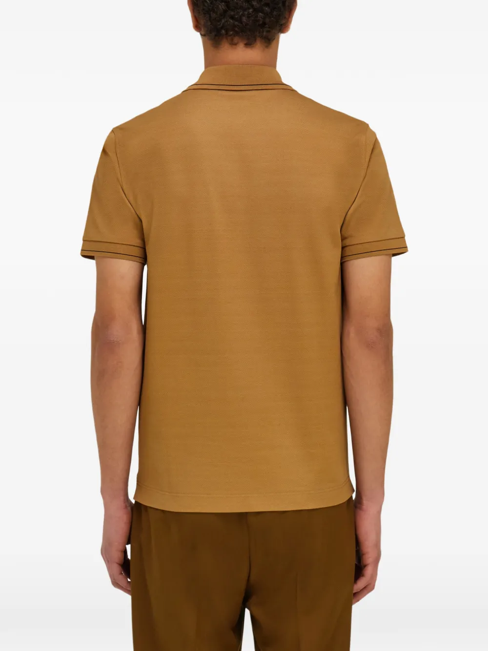 Ferragamo Gancini poloshirt Bruin