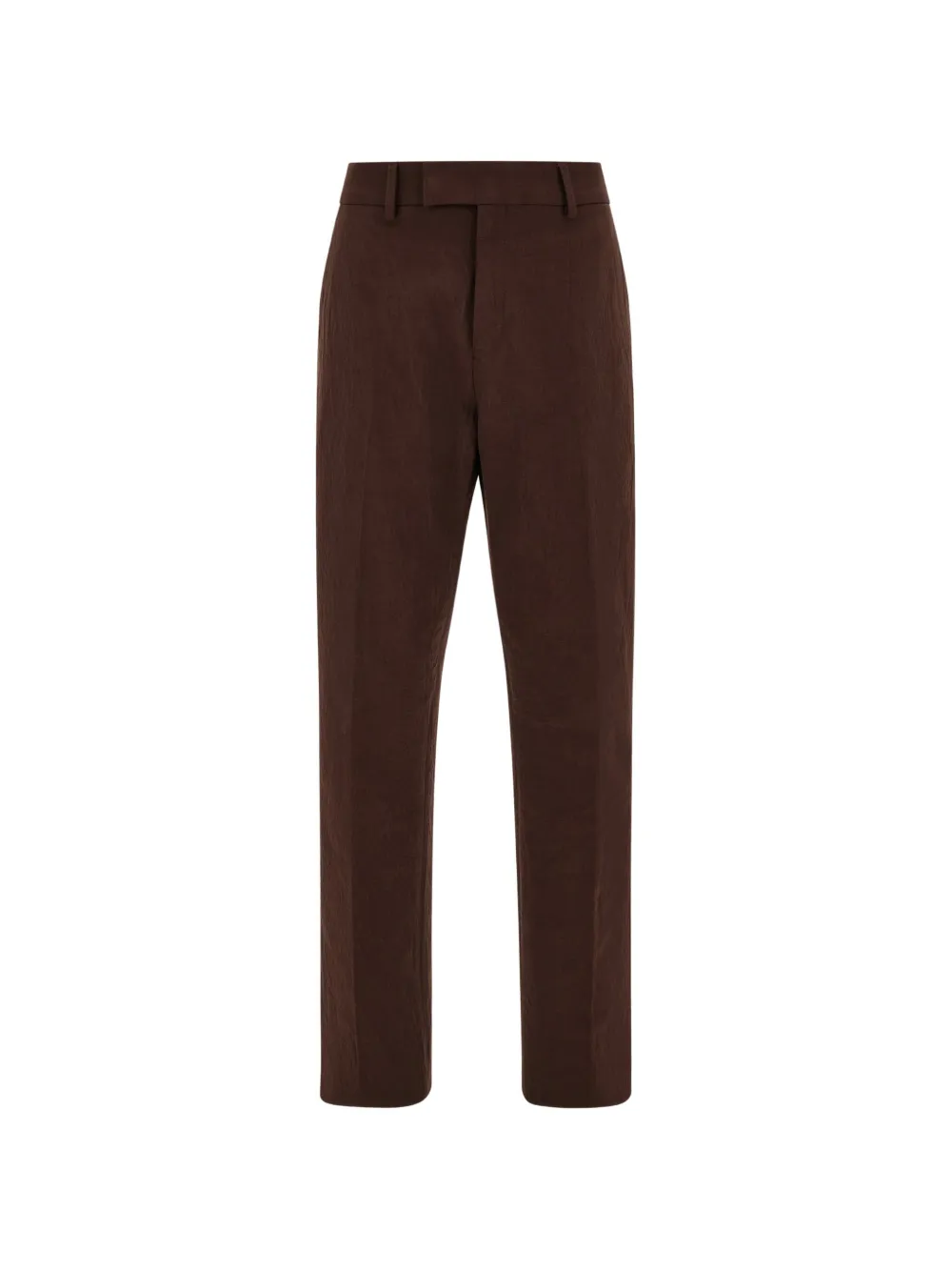 Ferragamo cotton cashmere chinos - Brown