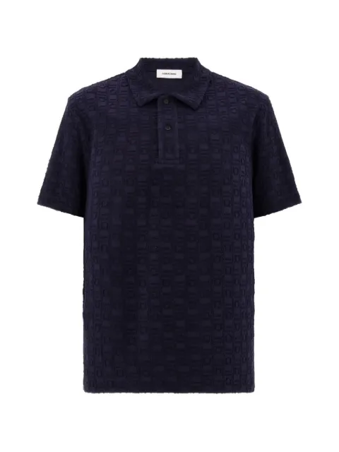 Ferragamo monogram polo shirt