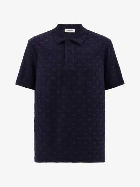 Ferragamo monogram polo shirt