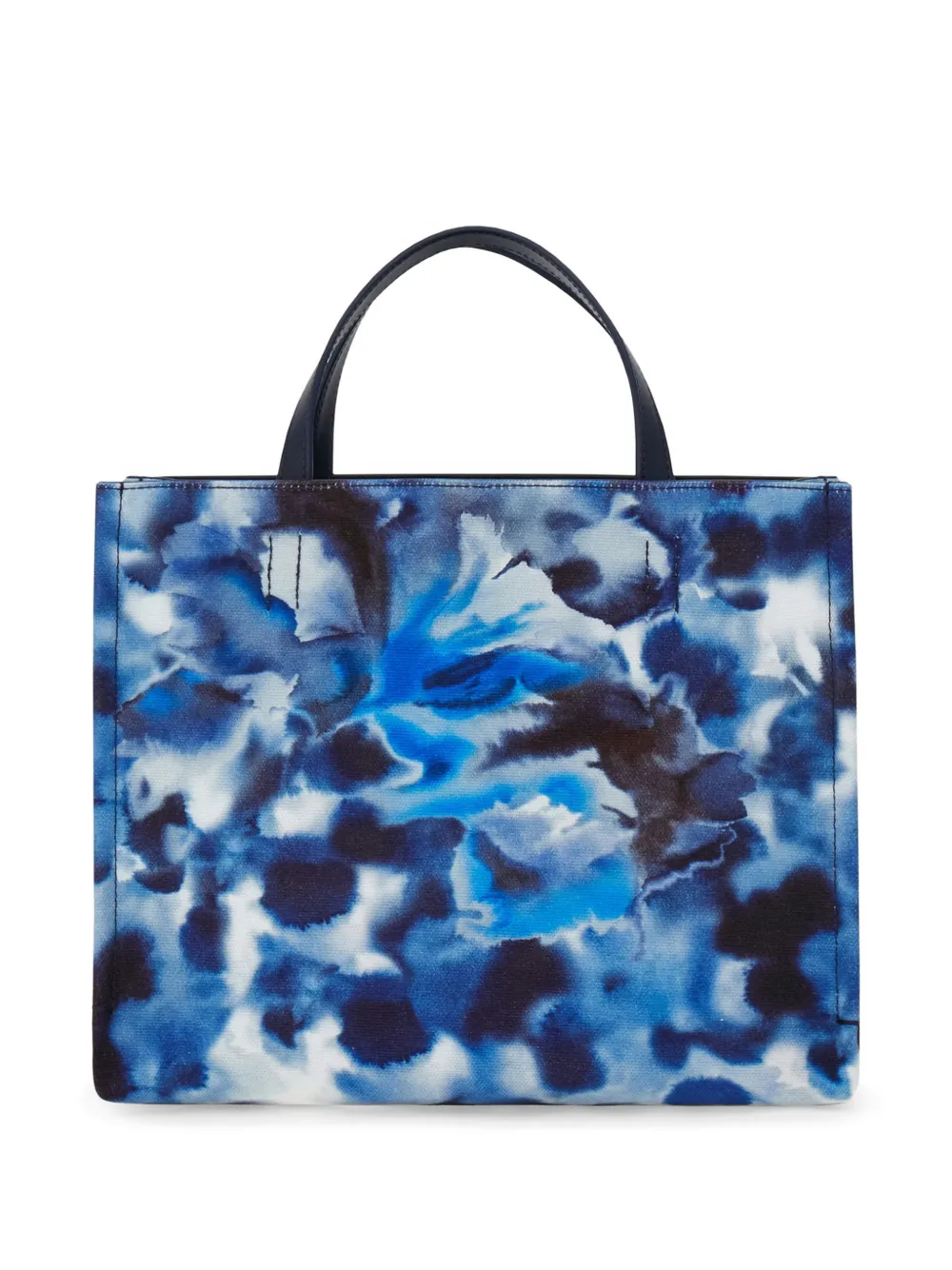 Ferragamo Carnation shopper met print Blauw