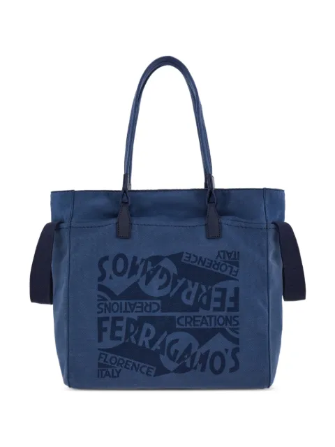 Ferragamo tote bag with logo
